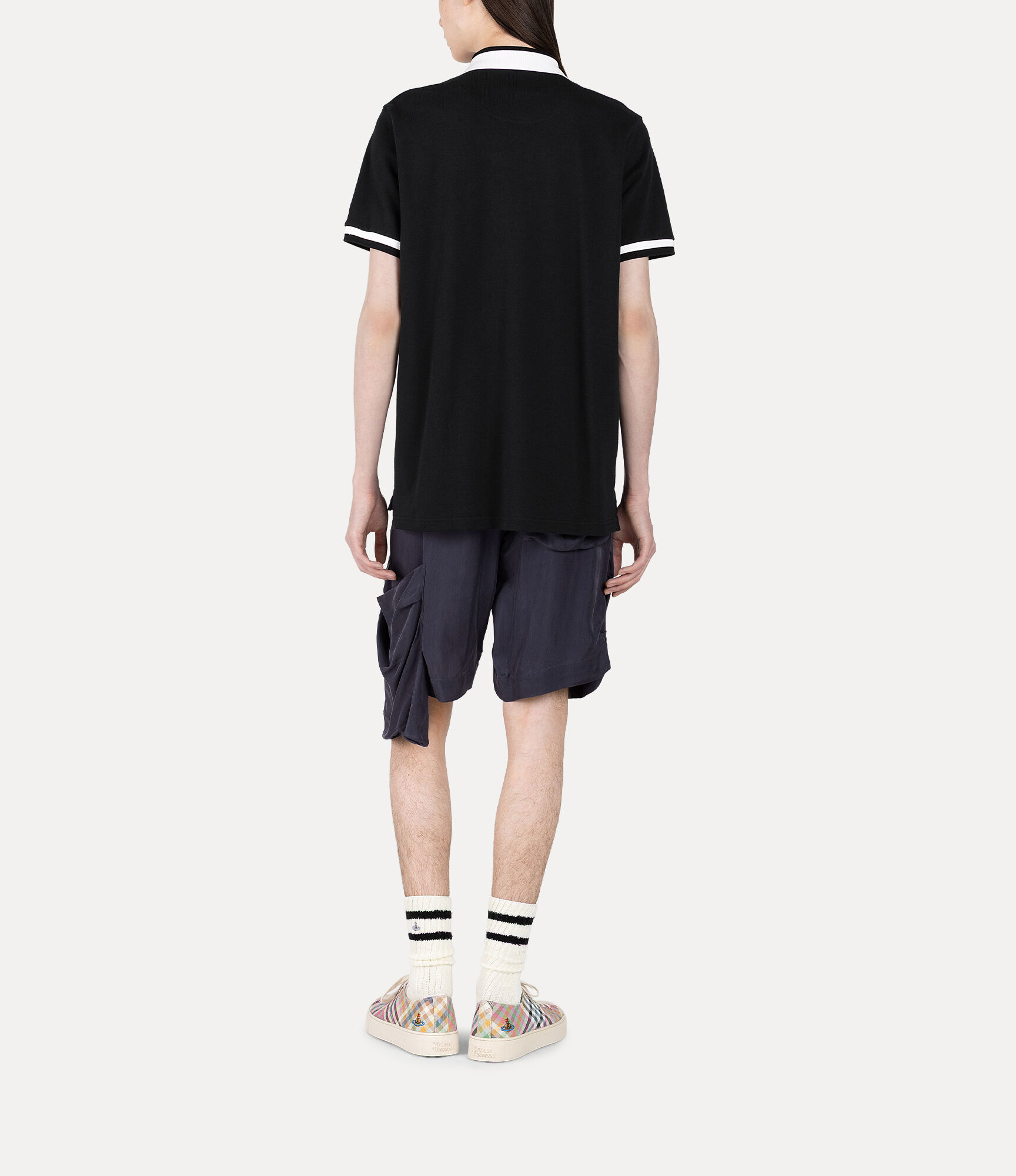 Classic Polo Shirt in BLACK | Vivienne Westwood®