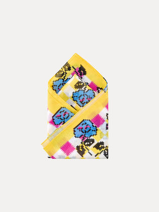 Pixel Rose Handkerchief