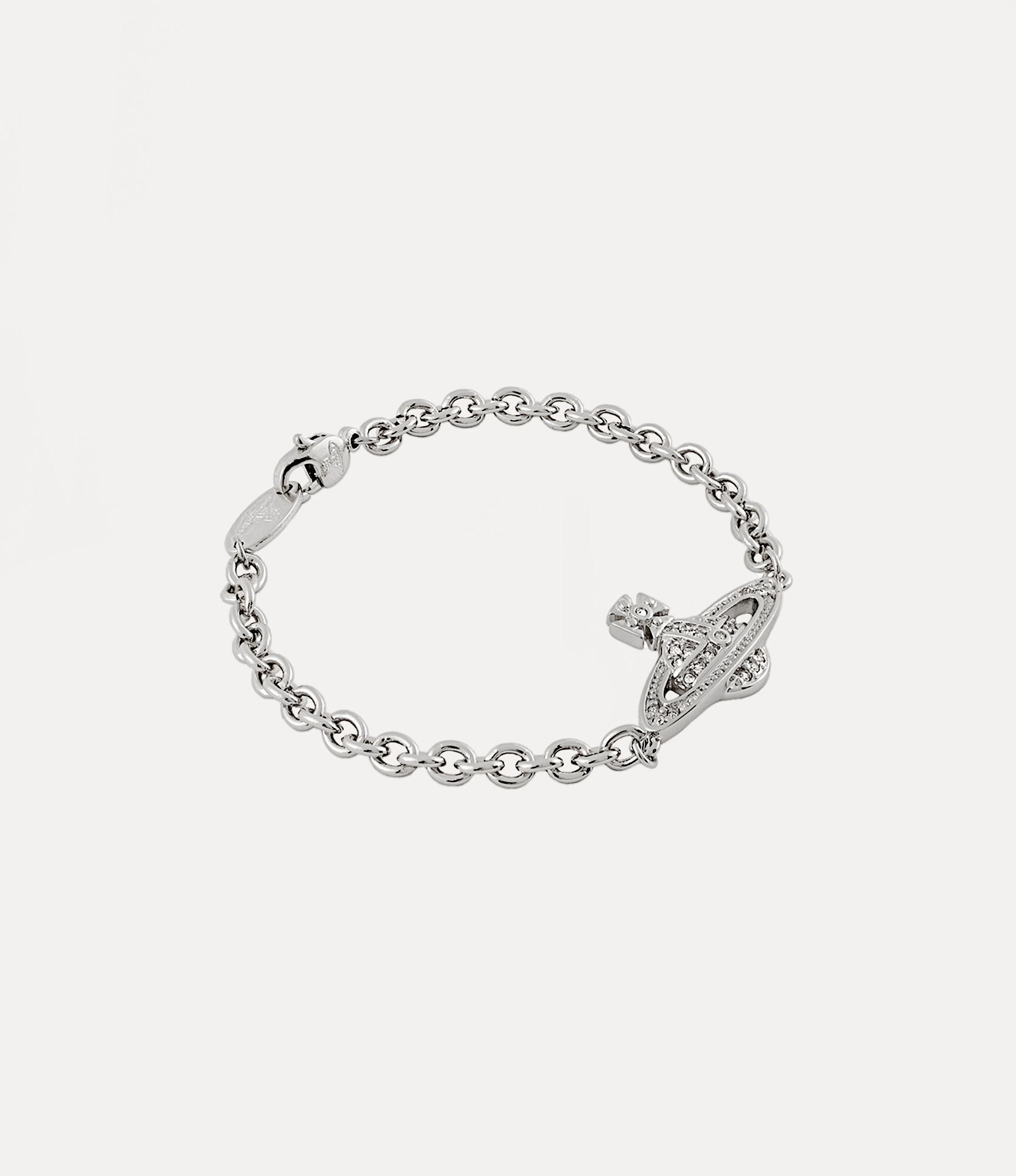 Vivienne Westwood Mayfair Bas Relief Orb Bracelet in Silver in Metallic |  Lyst UK