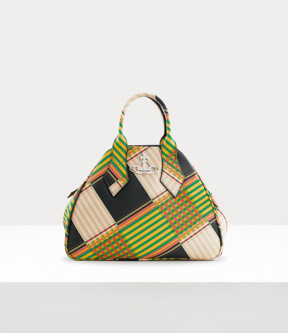 Yasmine Medium Handbag in COMBAT-TARTAN | Vivienne Westwood®
