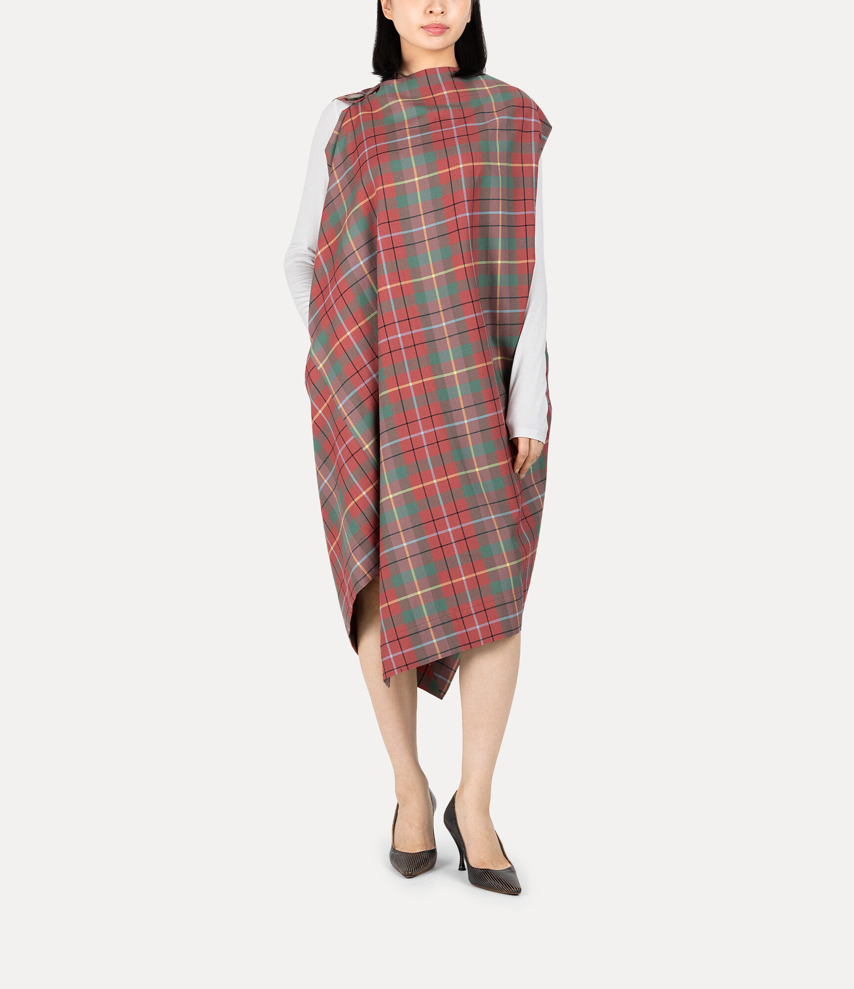 Tartan Check Rectangle Jumper Dress  large image number 4
