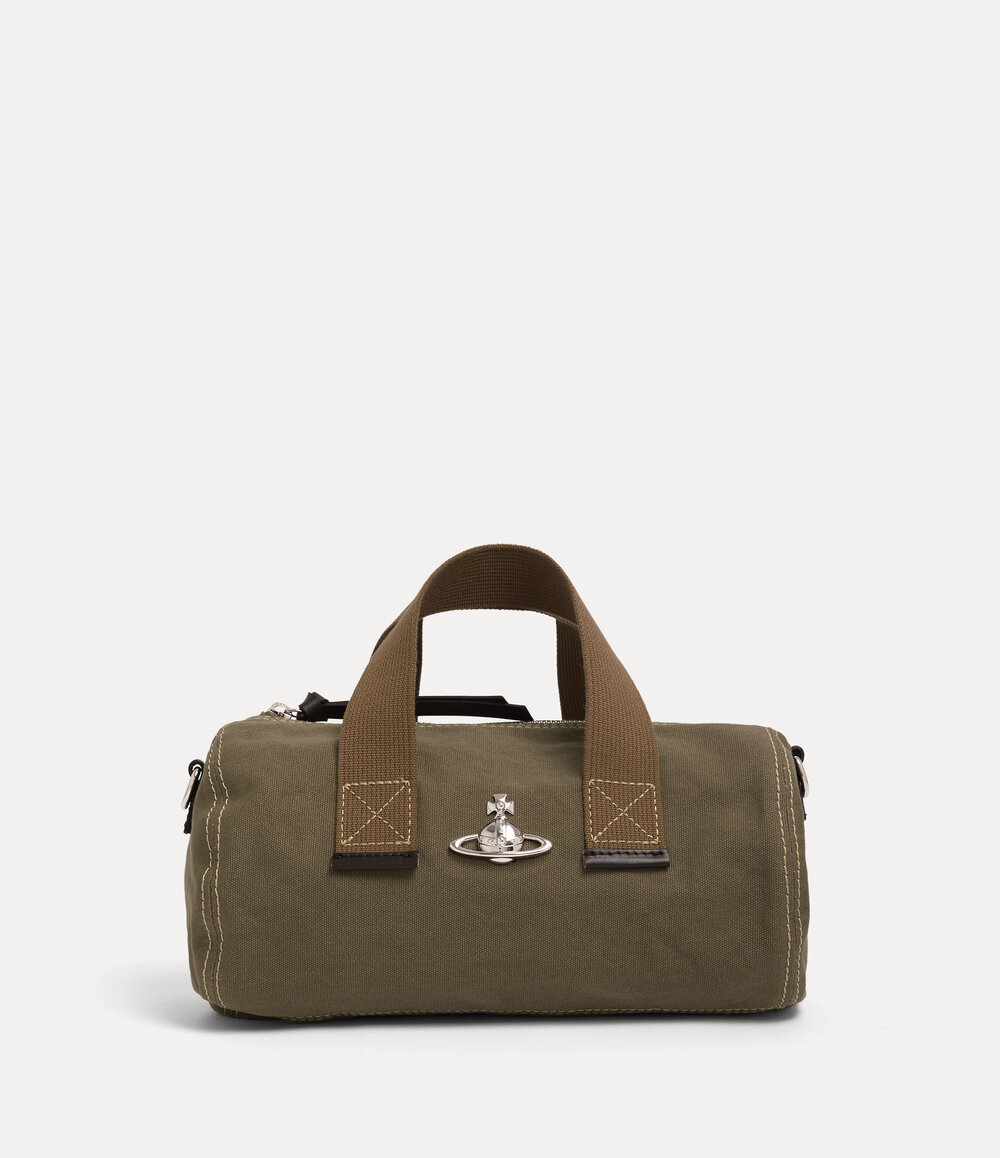 Vivienne Westwood Paul Cylinder Crossbody in Army Green
