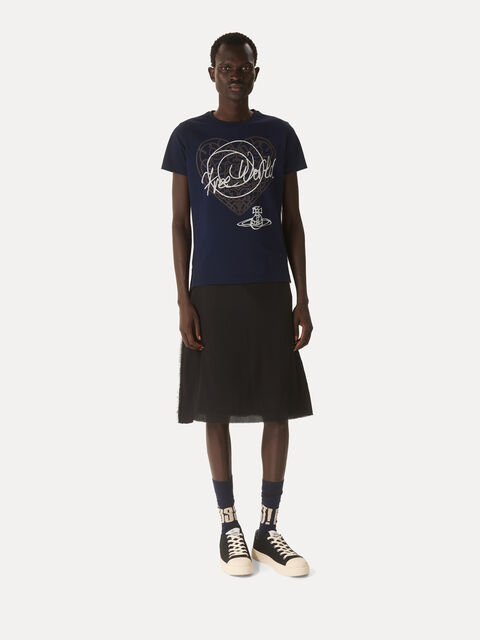 Free World-heart Peru T-shirt