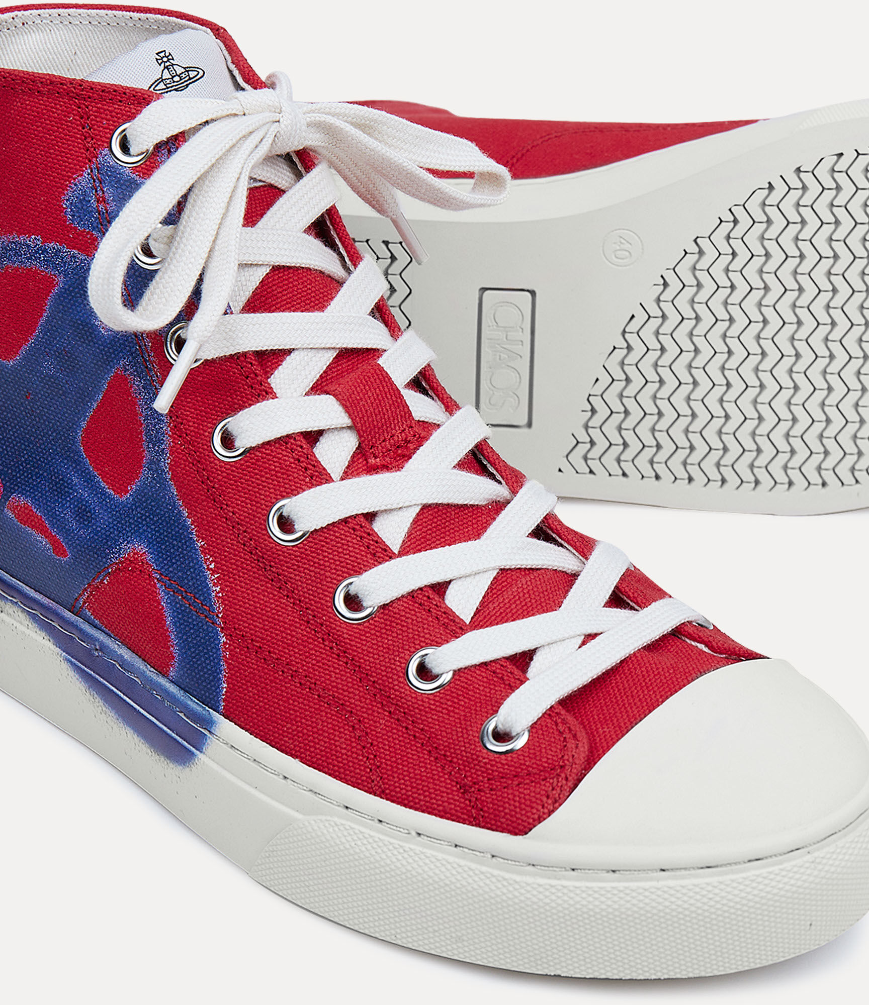 Plimsoll high top canvas  large image number 4