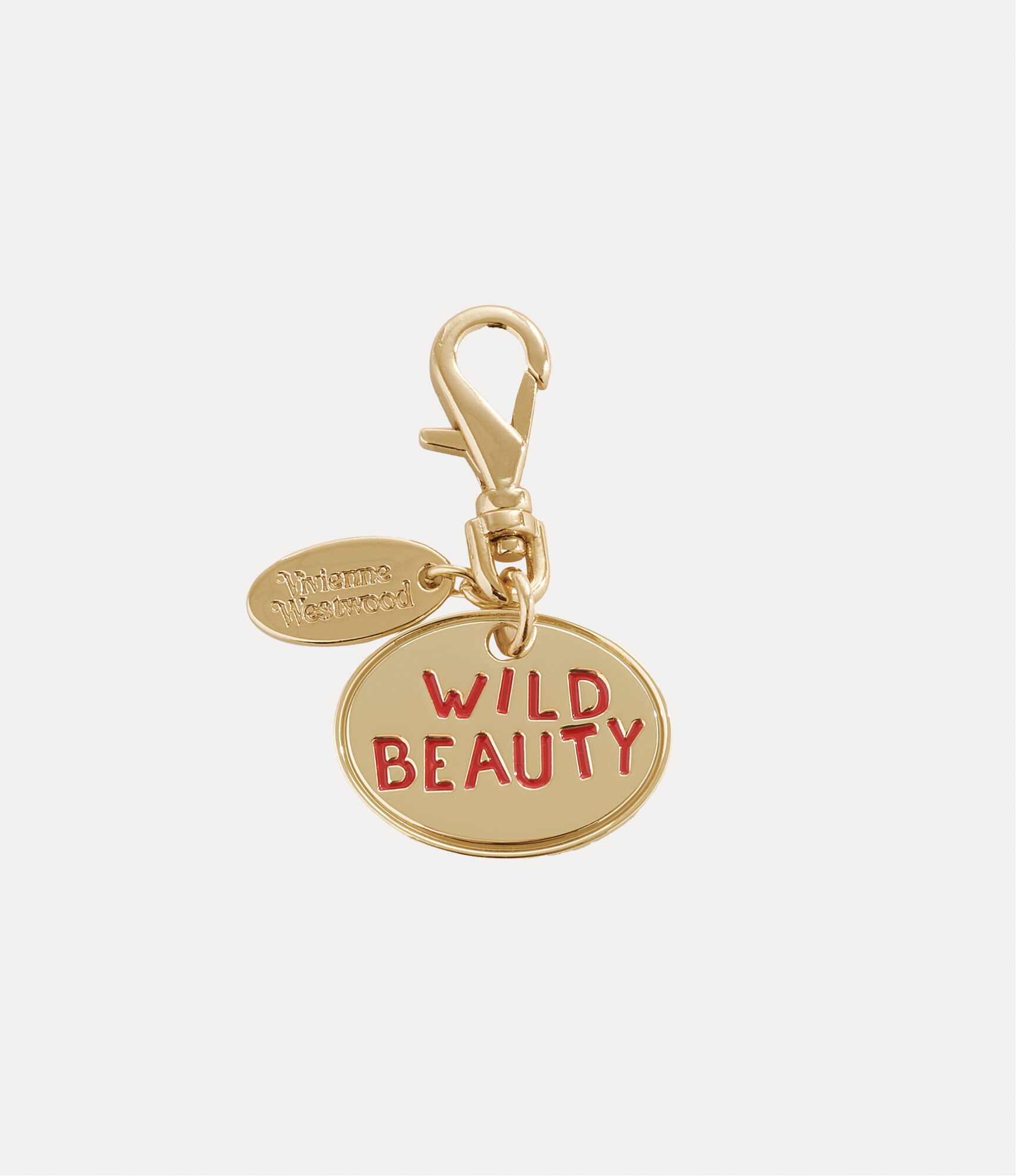 Wild Beauty Dog Charm Keyring  large image number 1