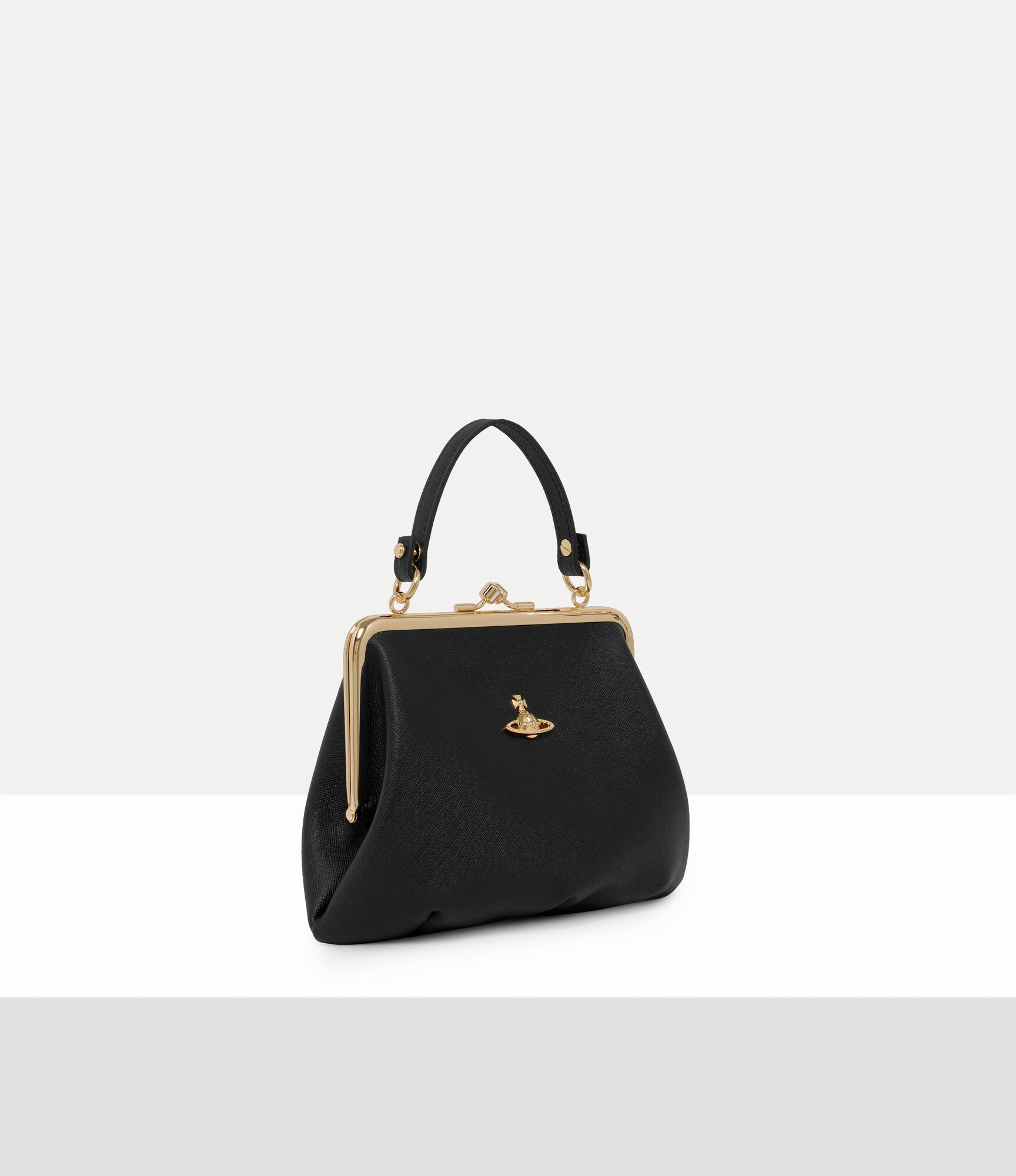 Granny がま口バッグ - ブラック | Vivienne Westwood®