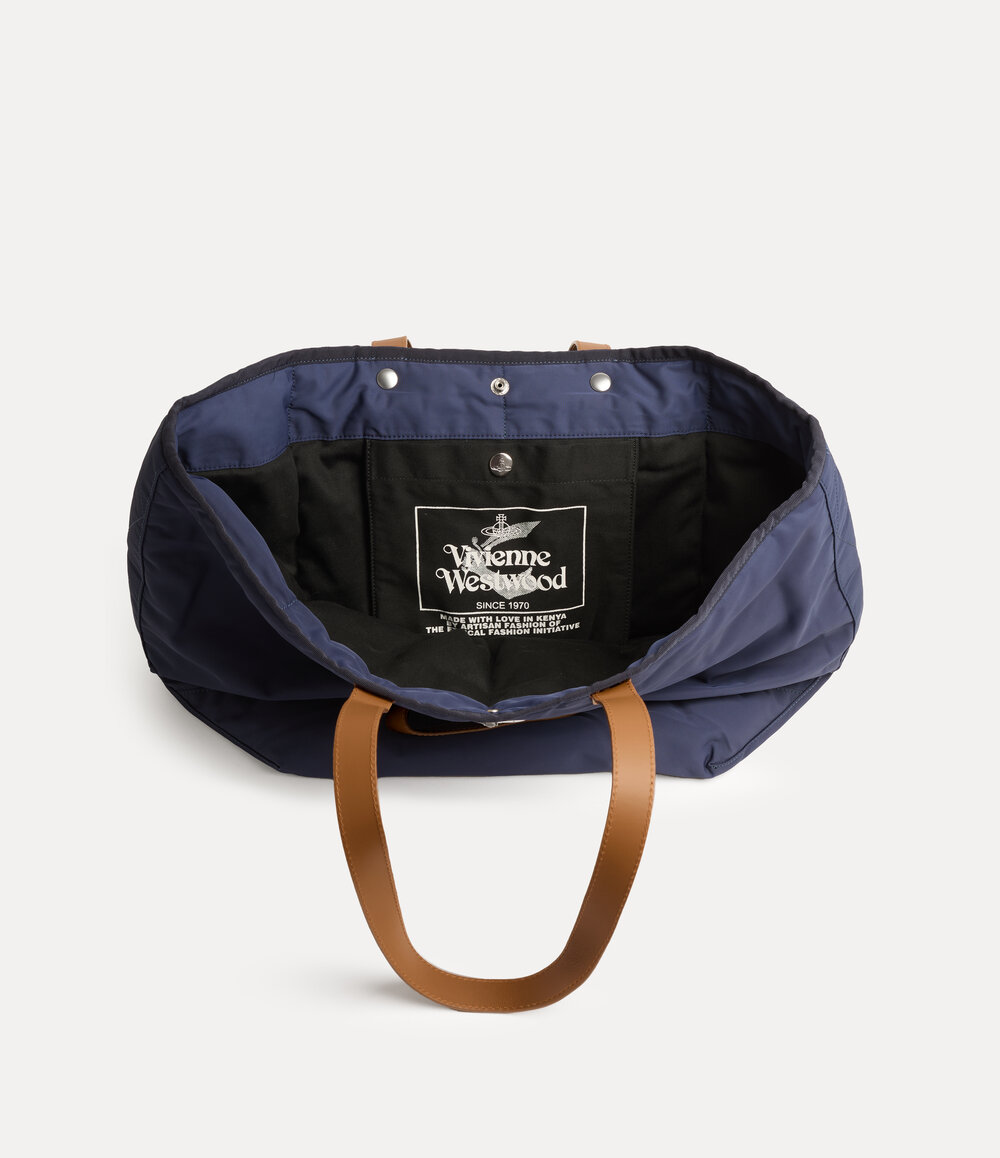 Vivienne Westwood Utility Shopper in Dark Blue, view 4