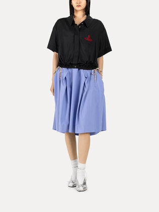 Textured Cotton Spider Skirt