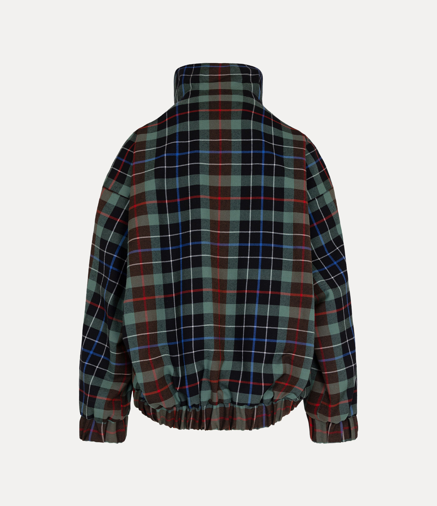Tartan Check orb Patch Blouson  large image number 5
