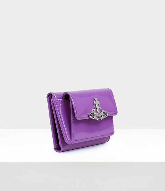 Shiny patent small flap purse  large image number 2