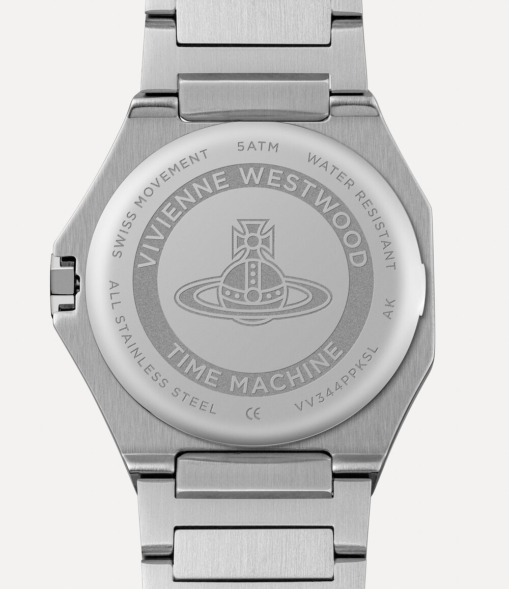 Vivienne Westwood Aldgate Watch -Pink-and-silver -Pink-and-silver, view 6