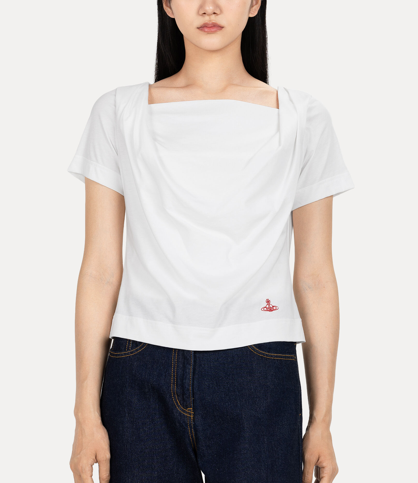 Organic Cotton Drape Top  large image number 4