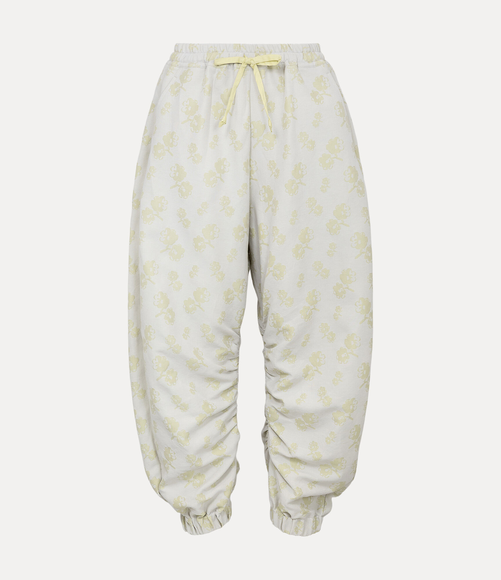 Flower Jacquard Pants