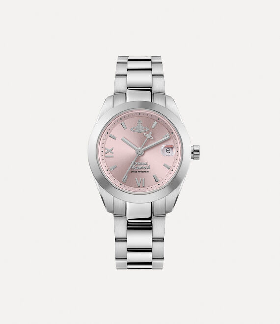 Fenchurch Watch in SILVER-PINK | Vivienne Westwood®