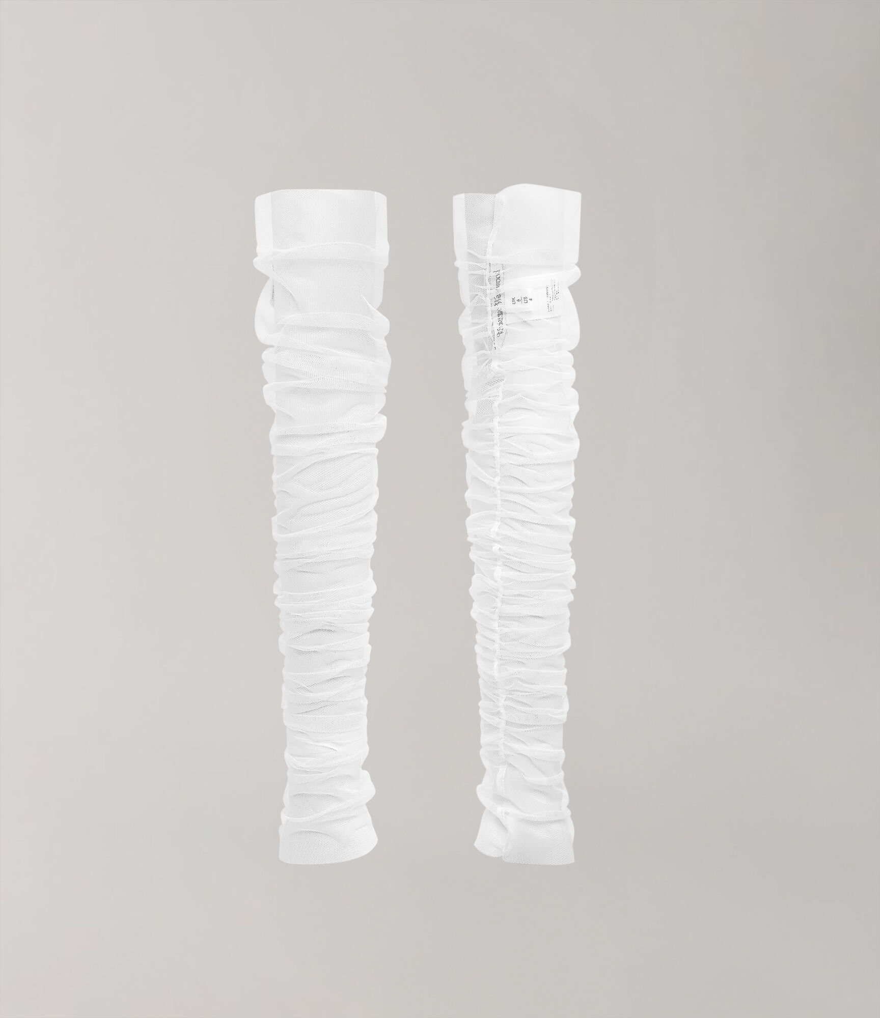 Gathered Tulle Sleeves 43cm