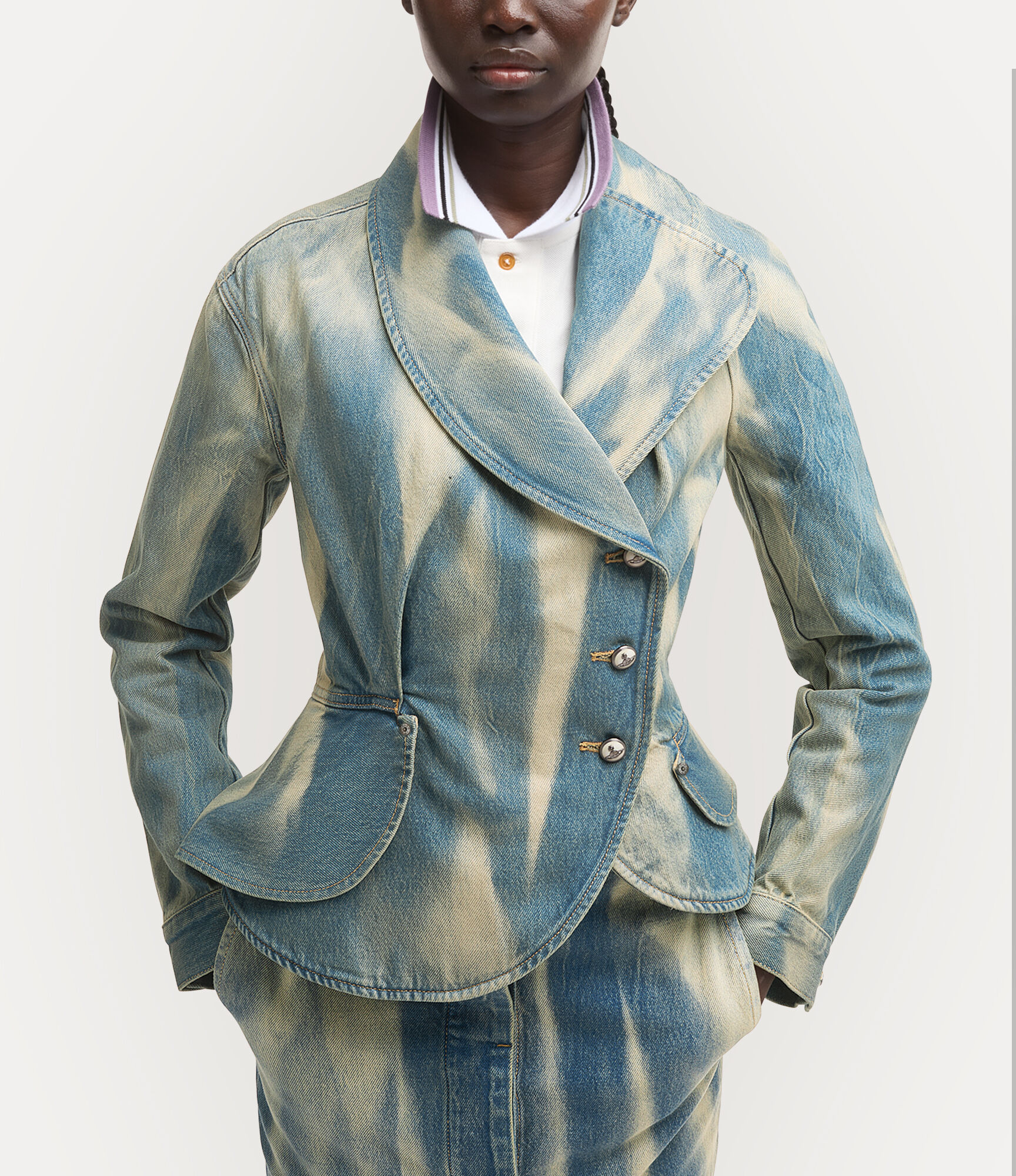 Vivienne Westwood Denim Tailored Jacket