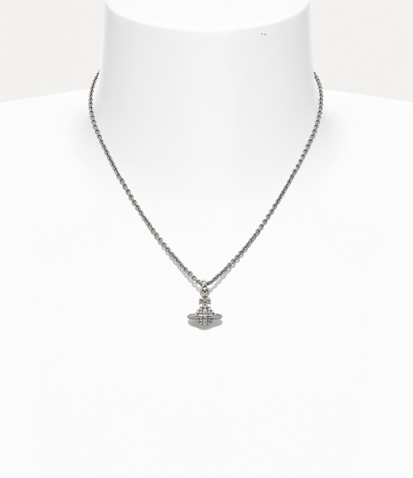Vivienne Westwood Small Crystal-Embellished Mayfair Orb Pendant Necklace |  Harrods AT