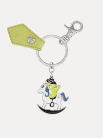 Rocking Horse Teddy Keyring