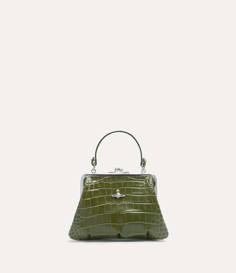 Vivienne Westwood Granny Frame Purse in Khaki
