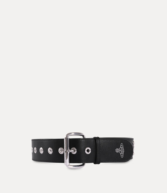 Vivienne Westwood Studded Belt Leather Black S/m Unisex