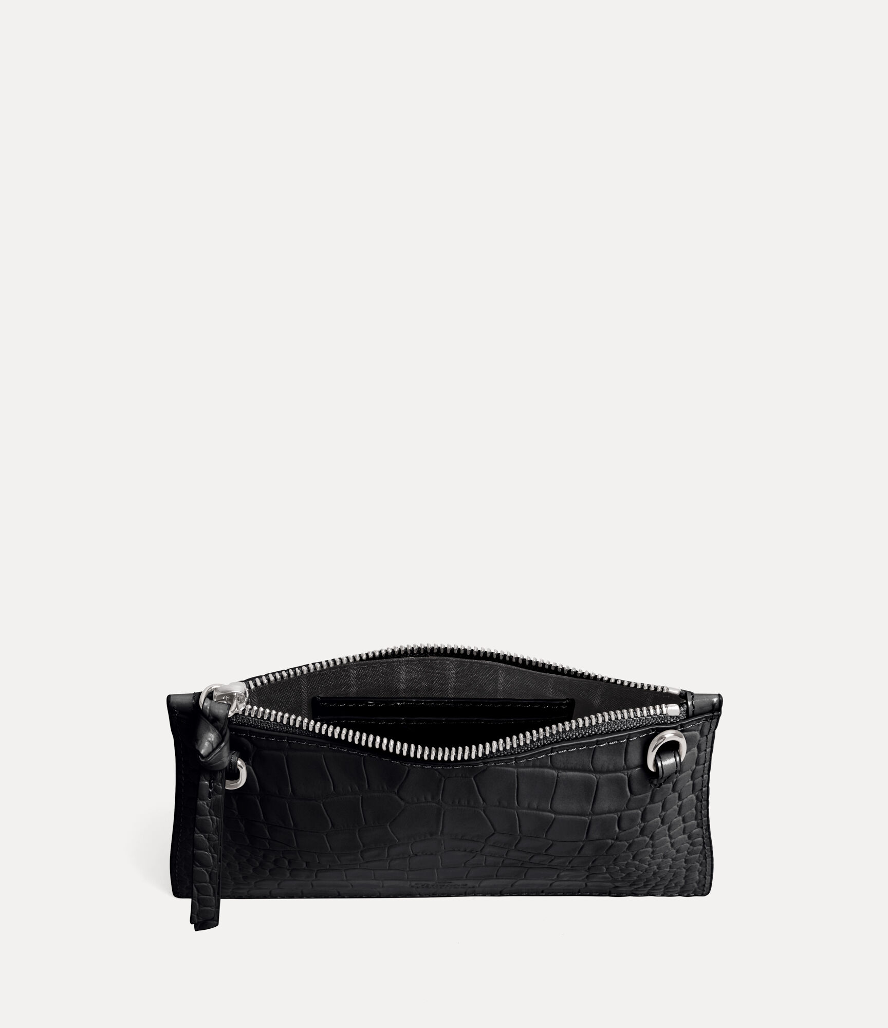 Small Flat Zip Clutch  large image number 6