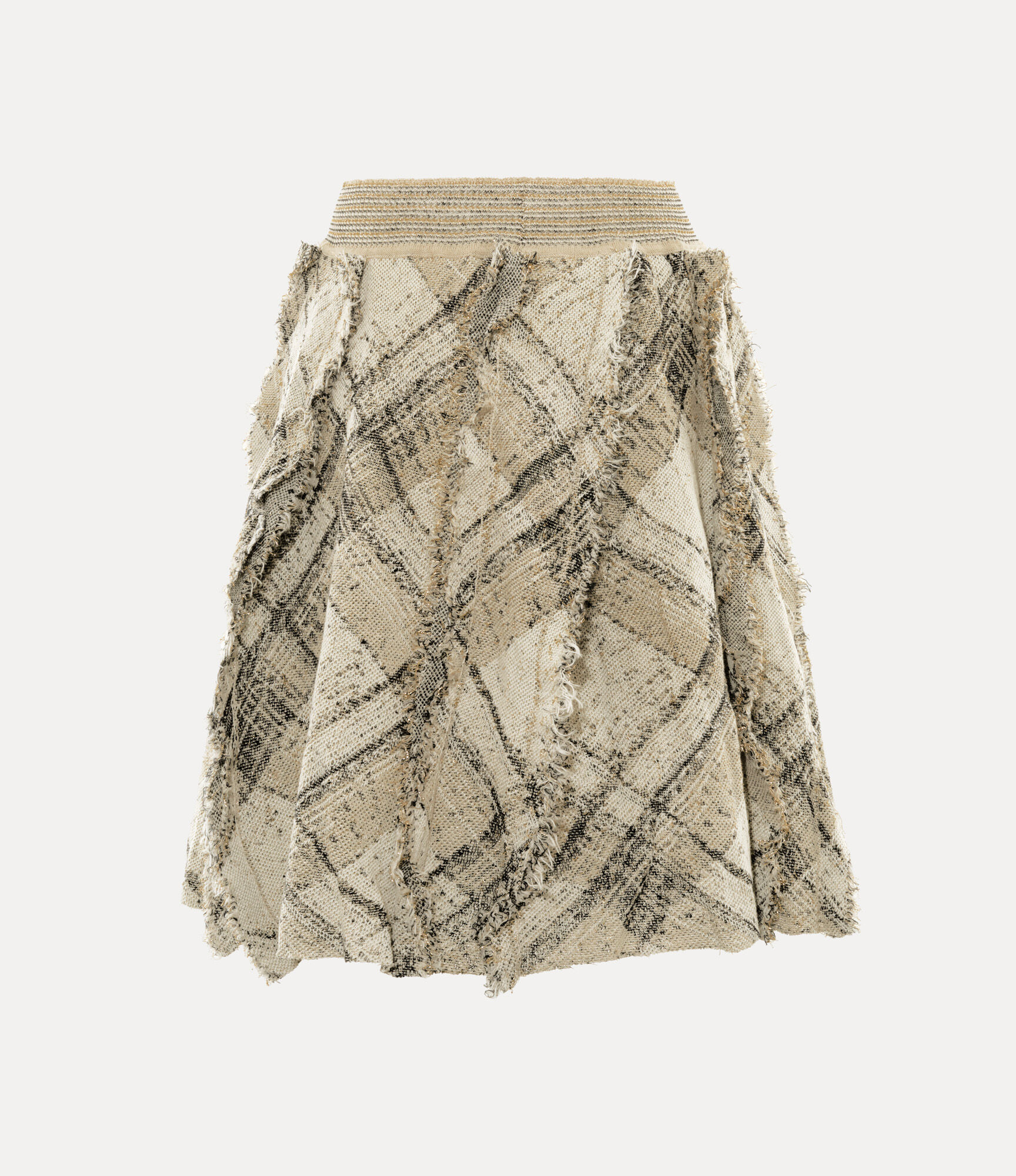 Broken Tartan Skirt   large image number 5