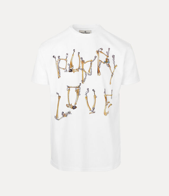Vivienne Westwood Bones 'n Chain Classic Tshirt In White