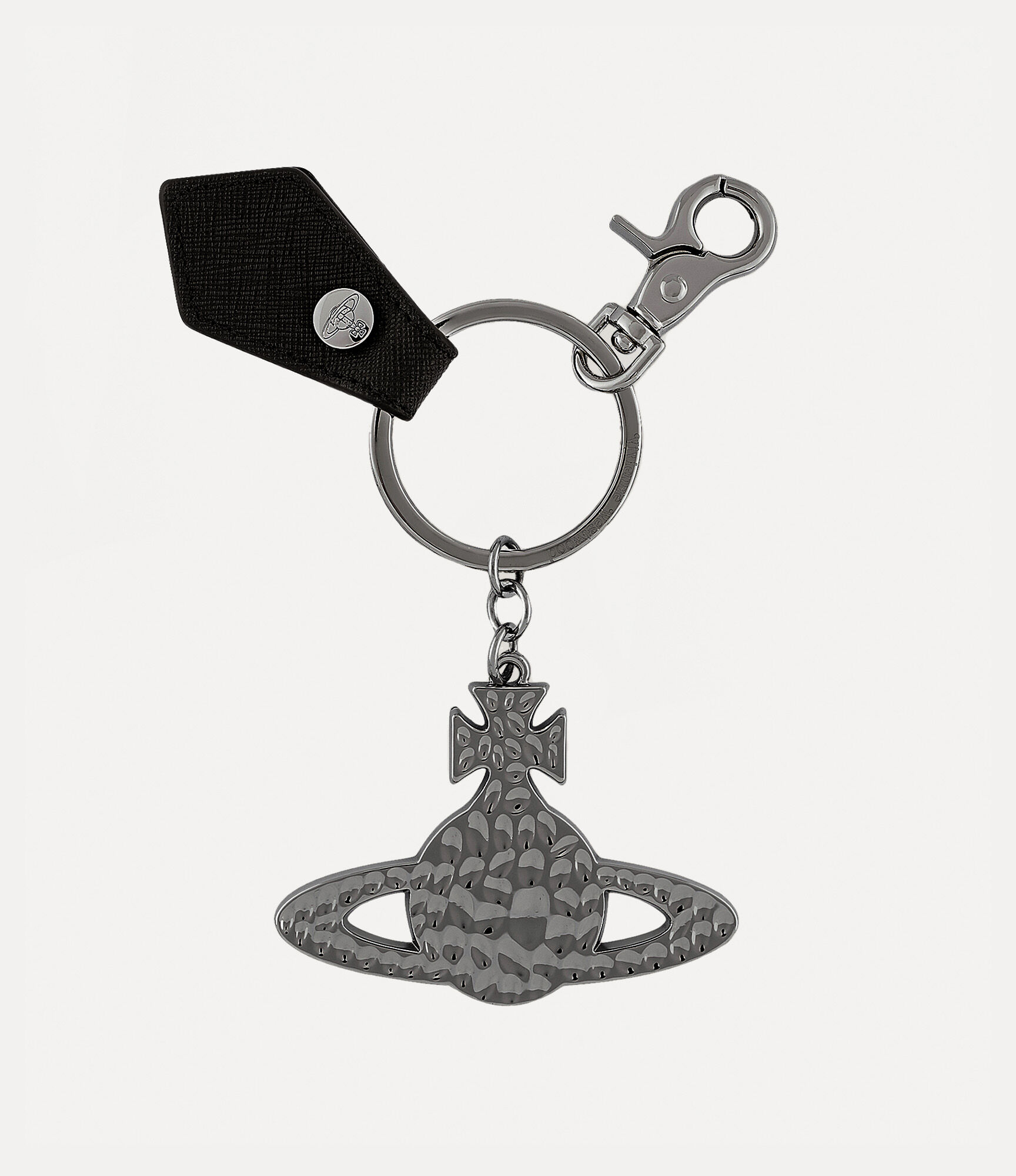 Hammered Orb Keyring  large image number 1