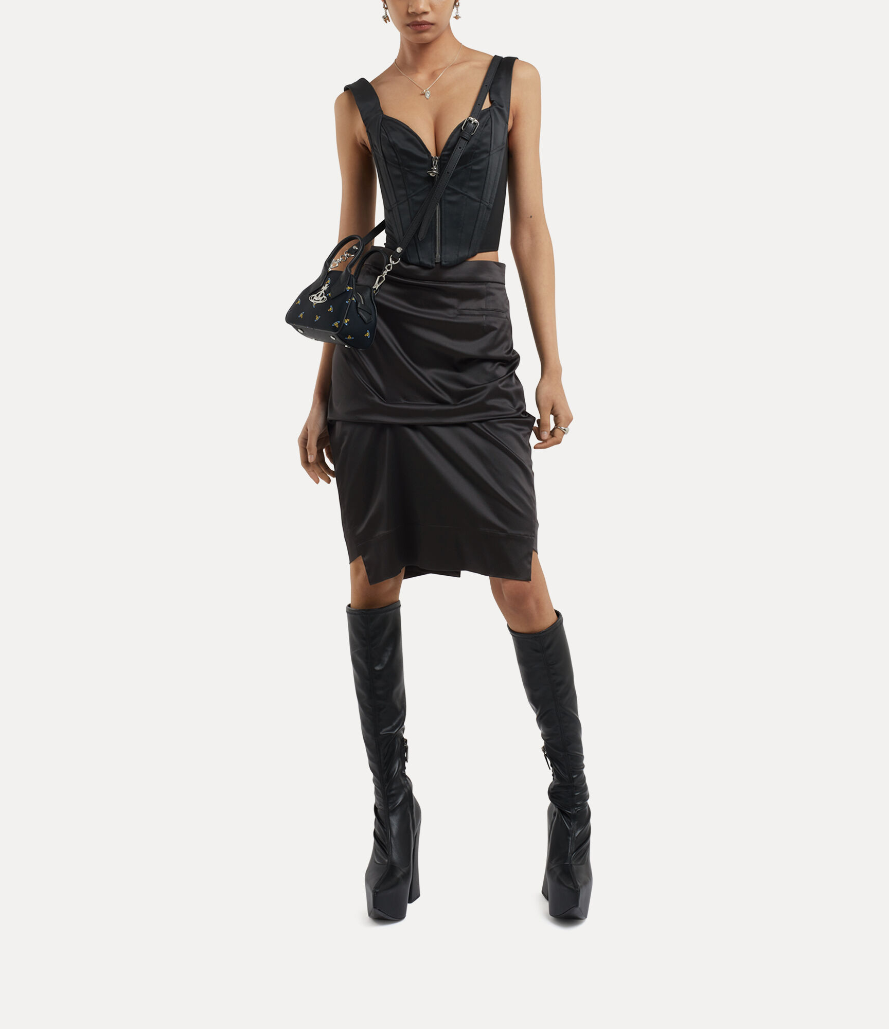 Midi Pleated Skirt  large image number 3