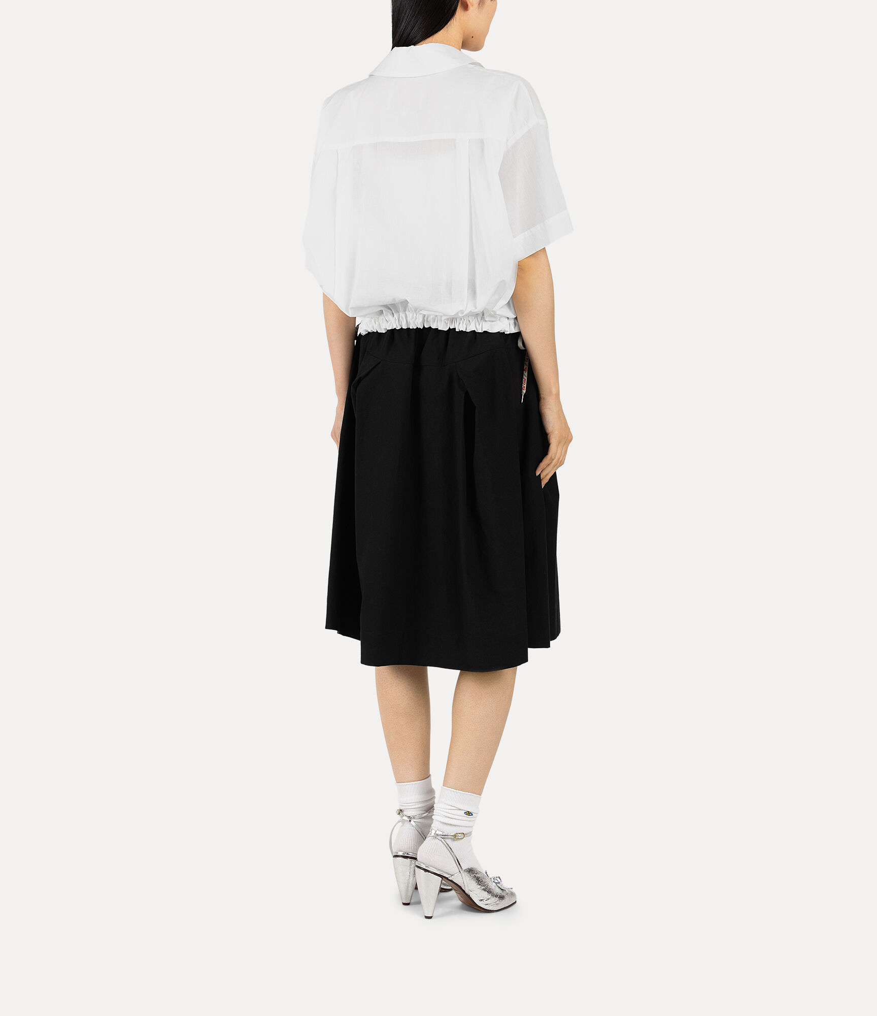 Textured Cotton Spider Skirt  large image number 3