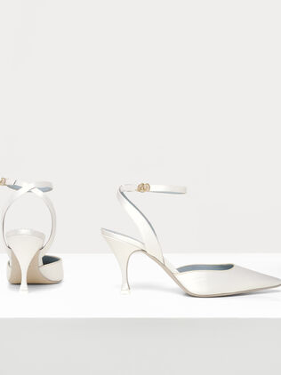 Pin Heel Point Slingback Shoe