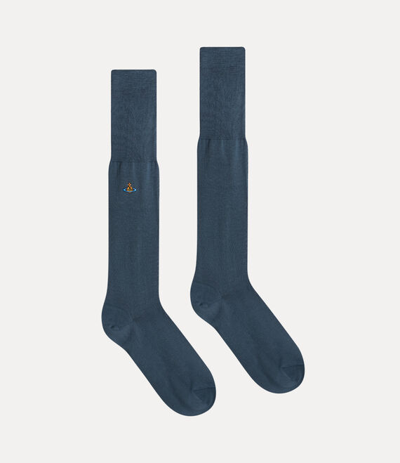 Uni Colour Plain Knee High Socks 3
