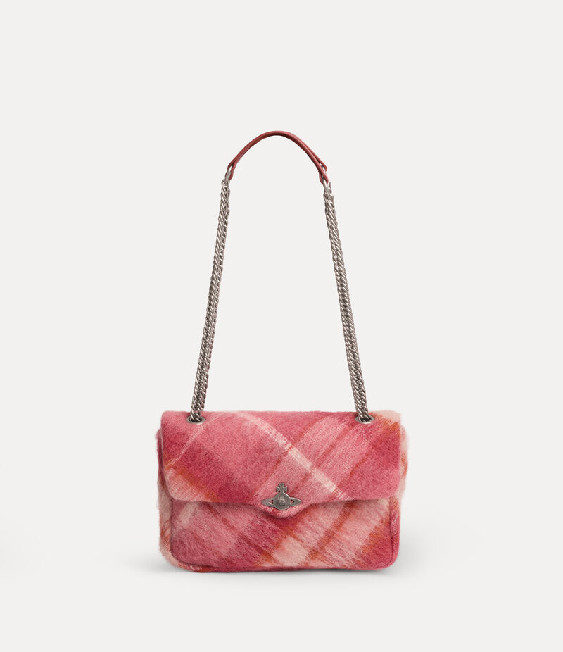 Vivienne Westwood Anita Medium Shoulder Bag in Fraser Pink
