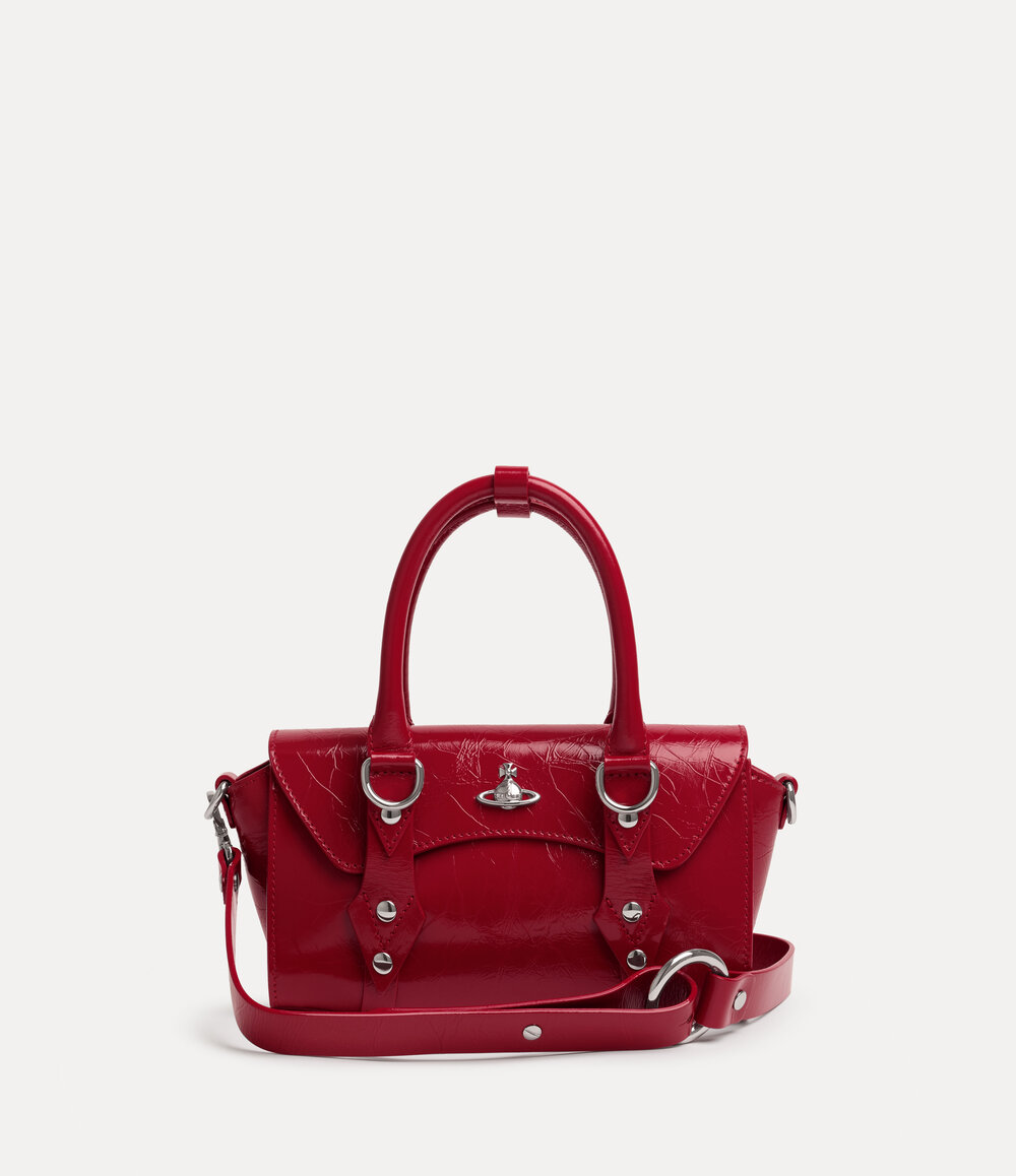 Vivienne Westwood Bettina Mini Crossbody in Red, view 4