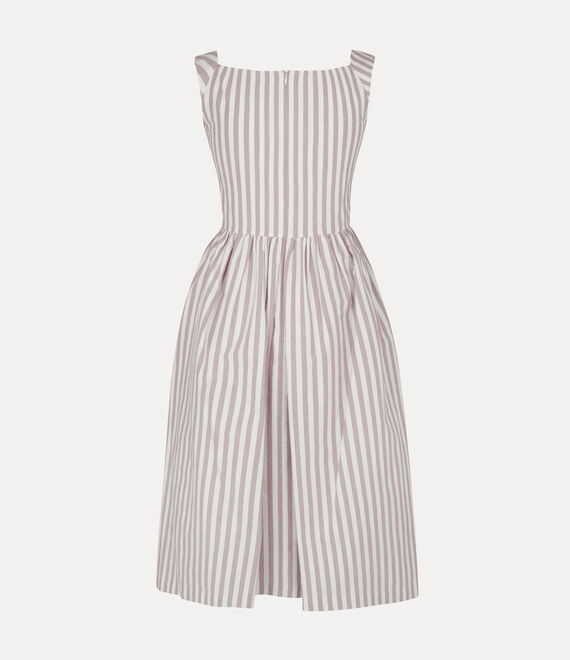 vivienne westwood sunday striped cotton dress Vivienne Westwood - Sunday striped cotton corset dress