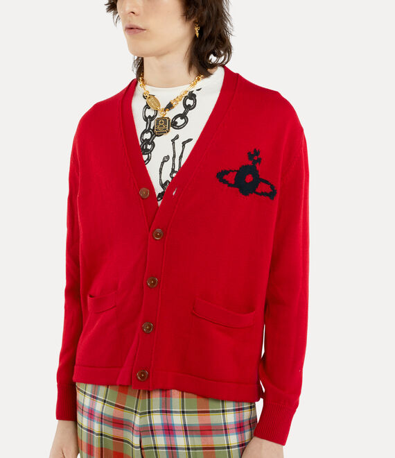 Alex Cardigan in RED | Vivienne Westwood®