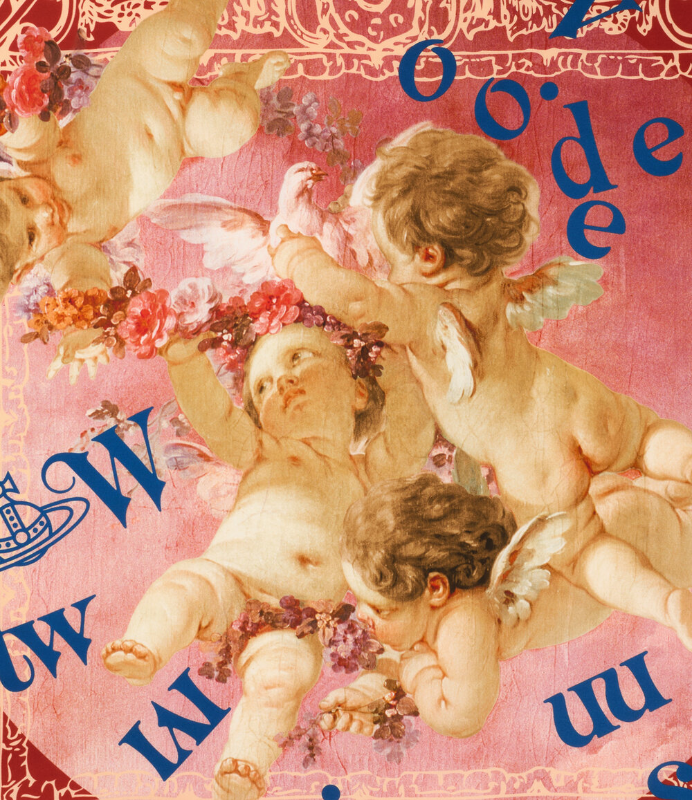 Vivienne Westwood Spring Cherub Square in Pink, view 2