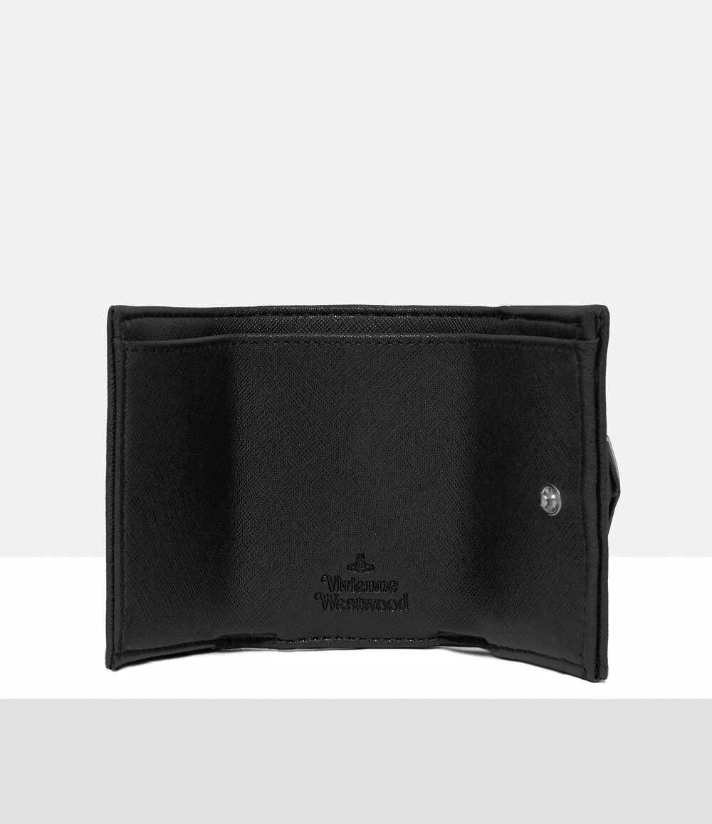 Vivienne Westwood Envelope Billfold in Black, view 4