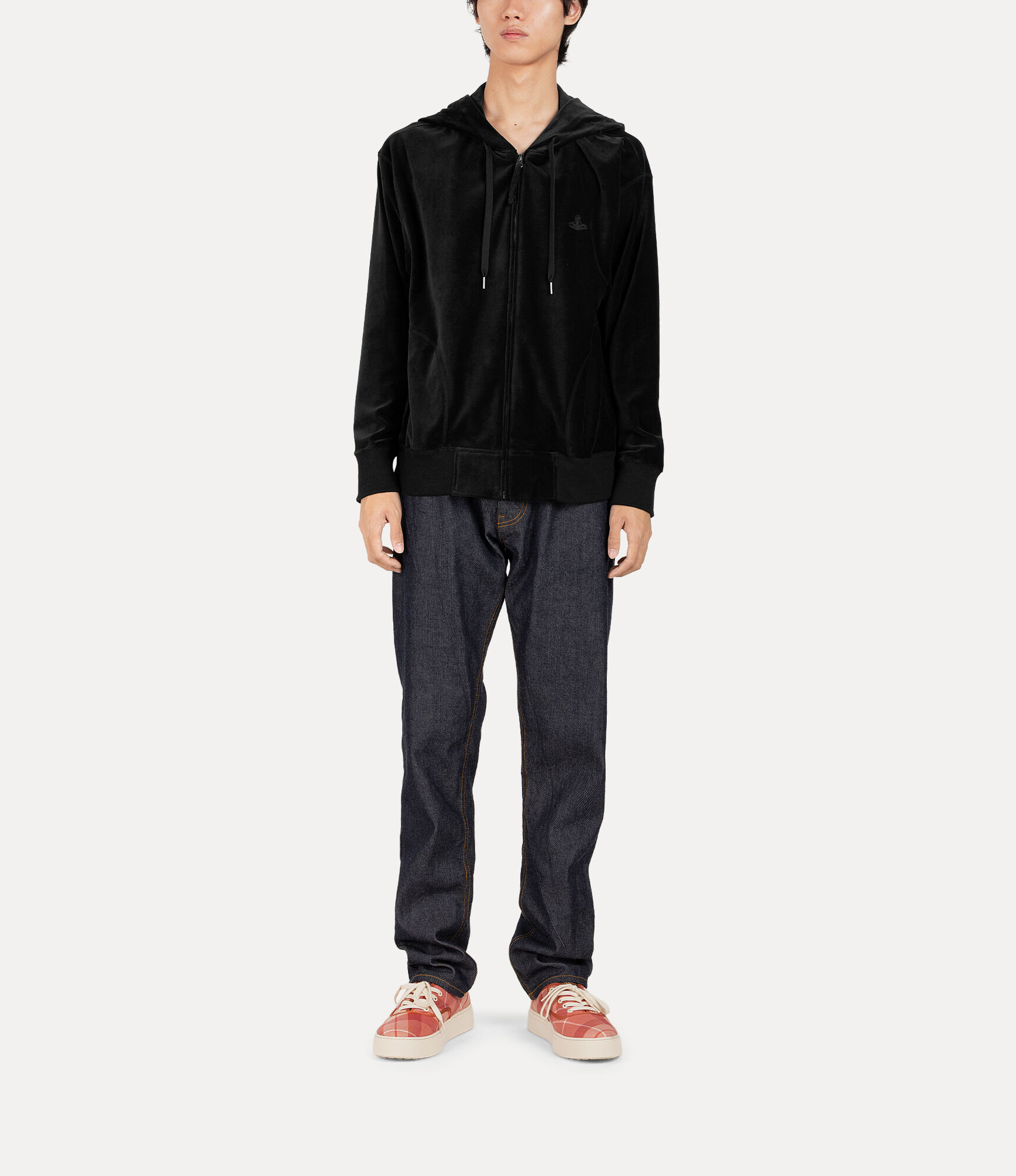 Velour Zip Hoodie  large image number 2