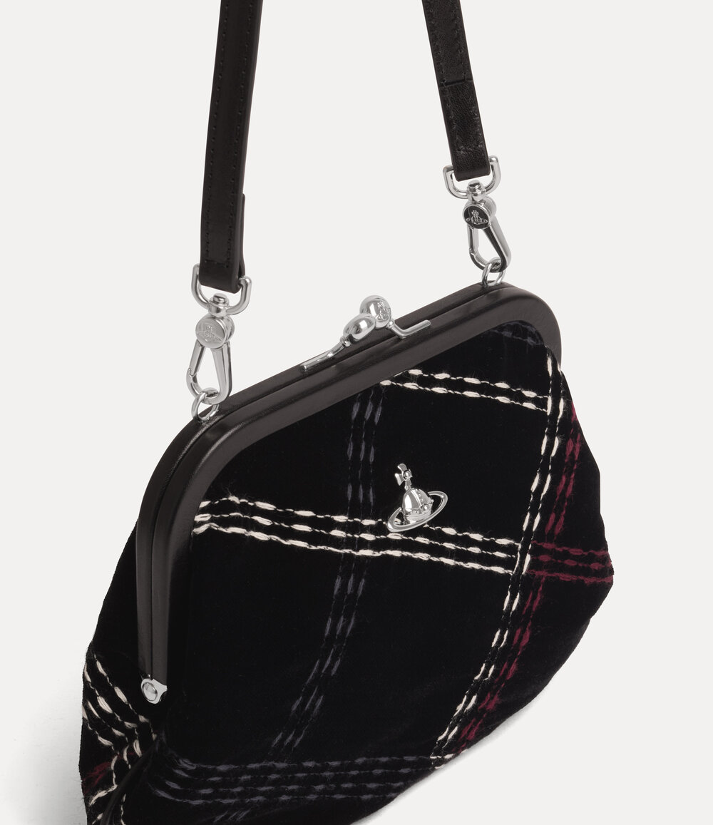 Vivienne Westwood Vivienne Clutch in Black Multicolor, view 5