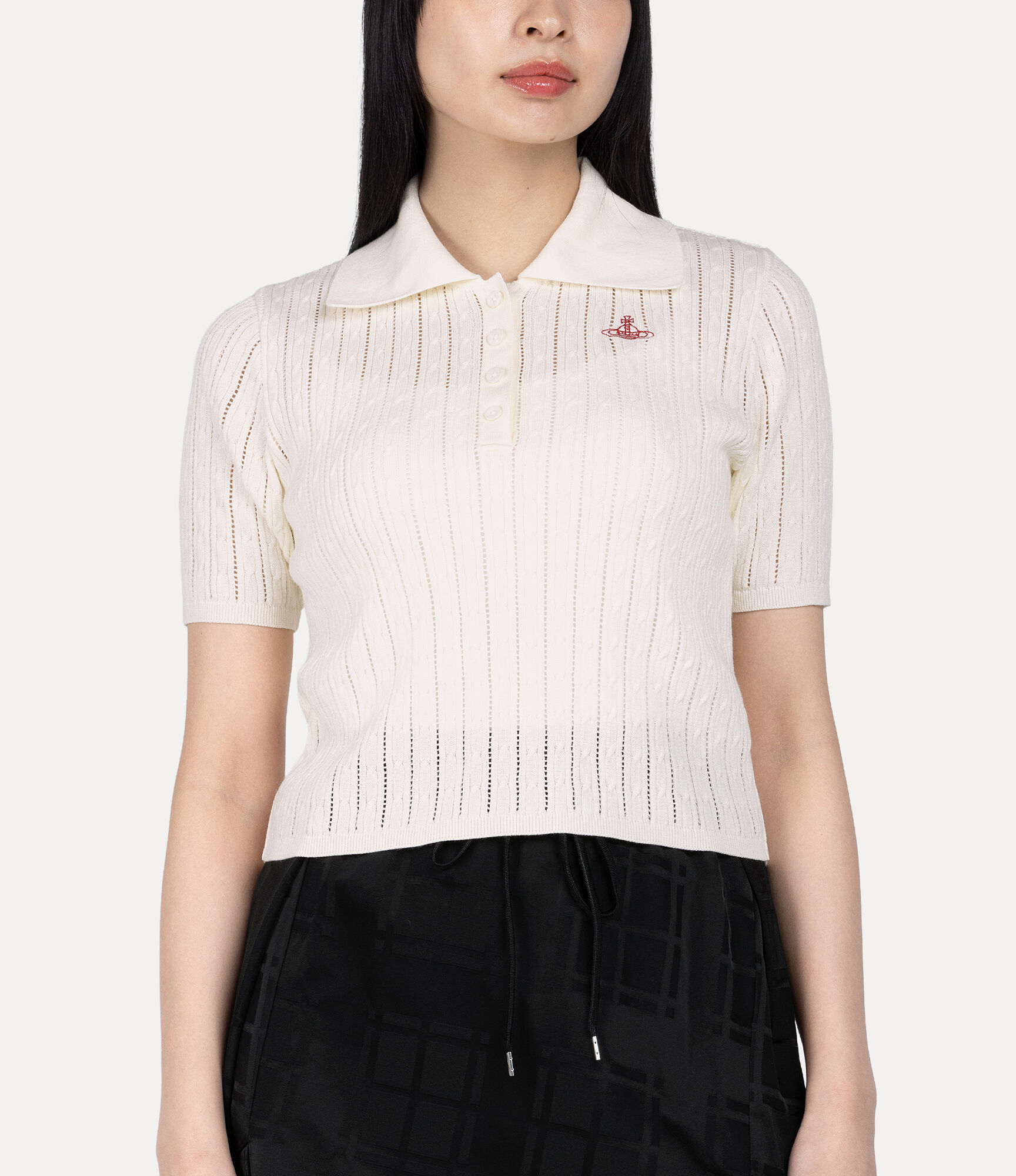 Cable Polo Top  large image number 4