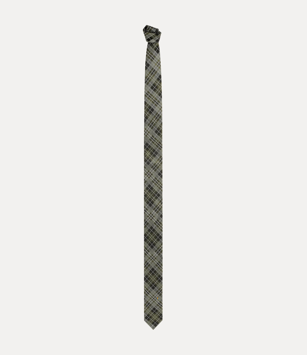 Vivienne Westwood Super Long Tie 8.5cm in Grey