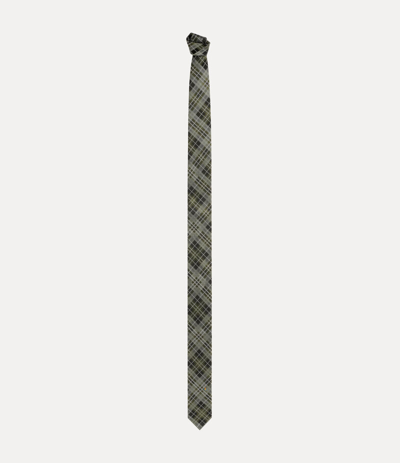 Vivienne Westwood Super Long Tie 8.5cm in Grey