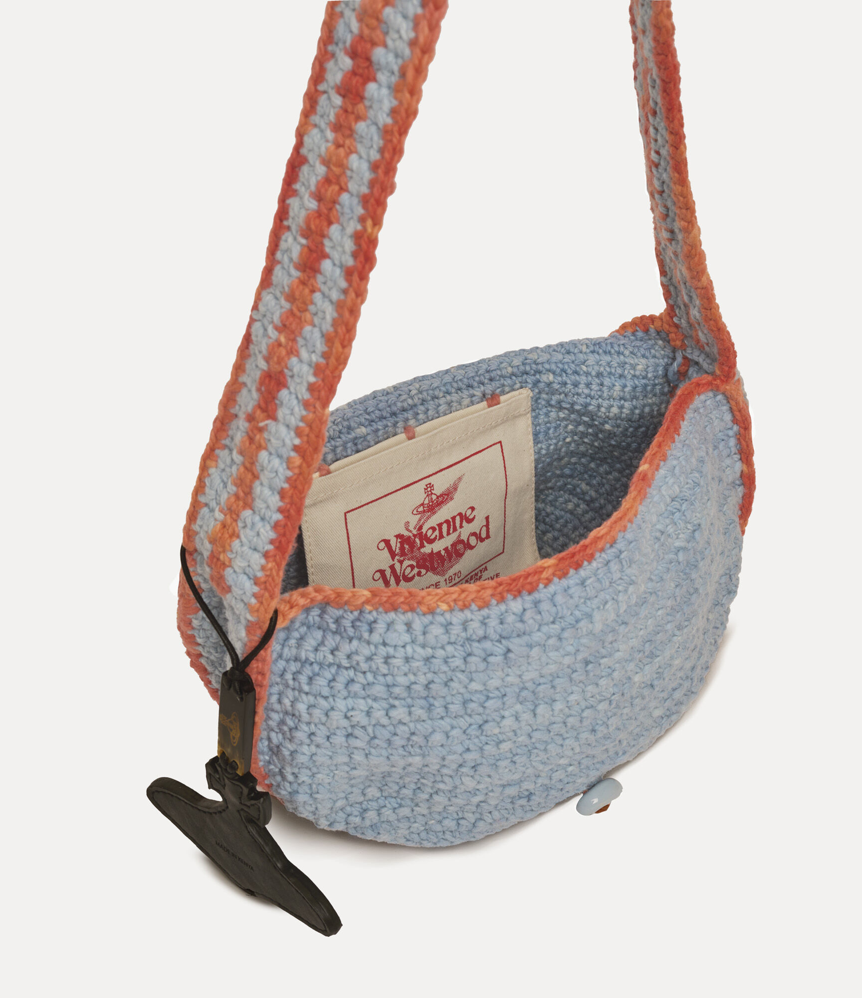 Lucky Halfmoon Crochet Bag  large image number 5