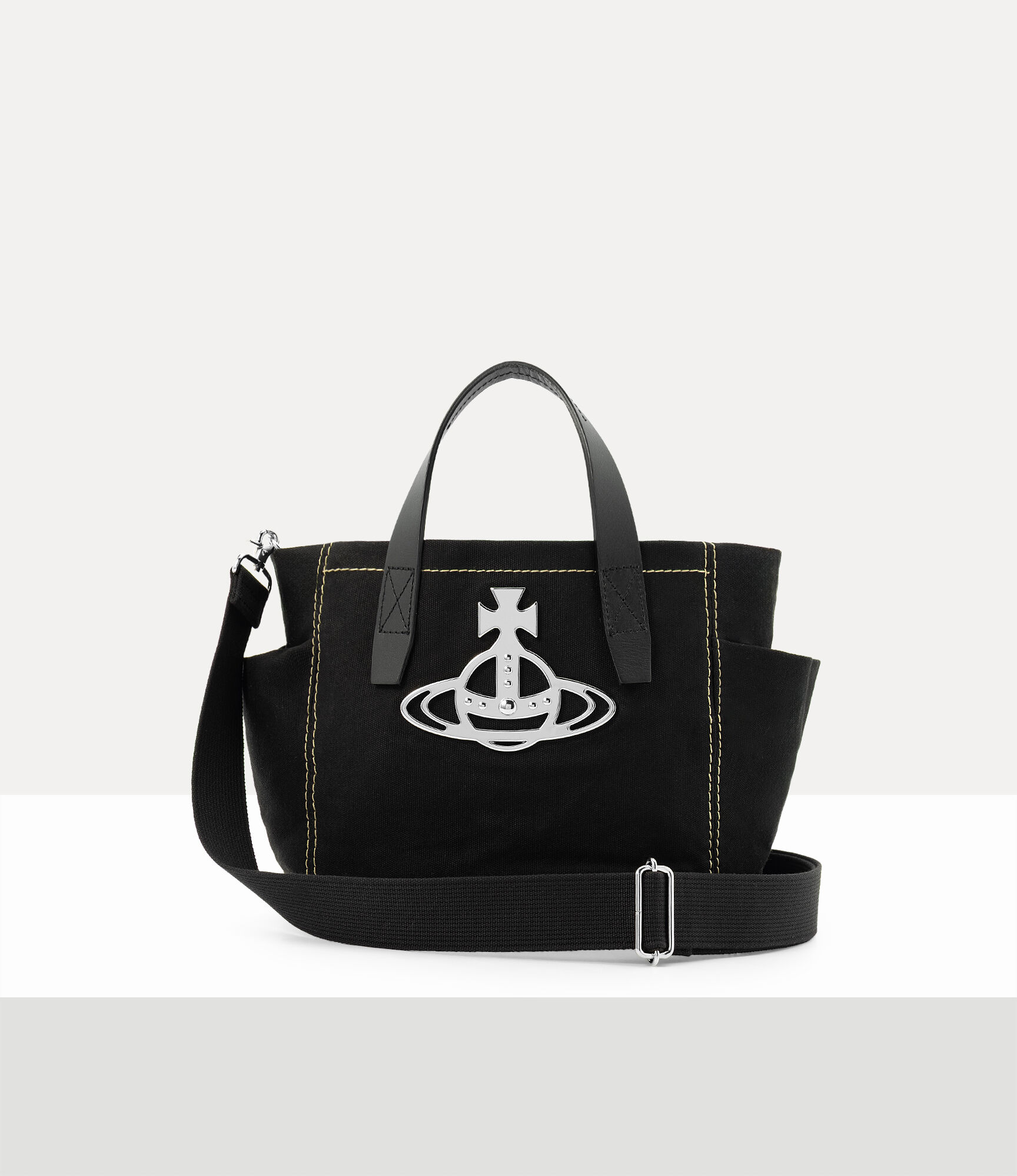 Henry トートバッグS - ブラック | Vivienne Westwood®