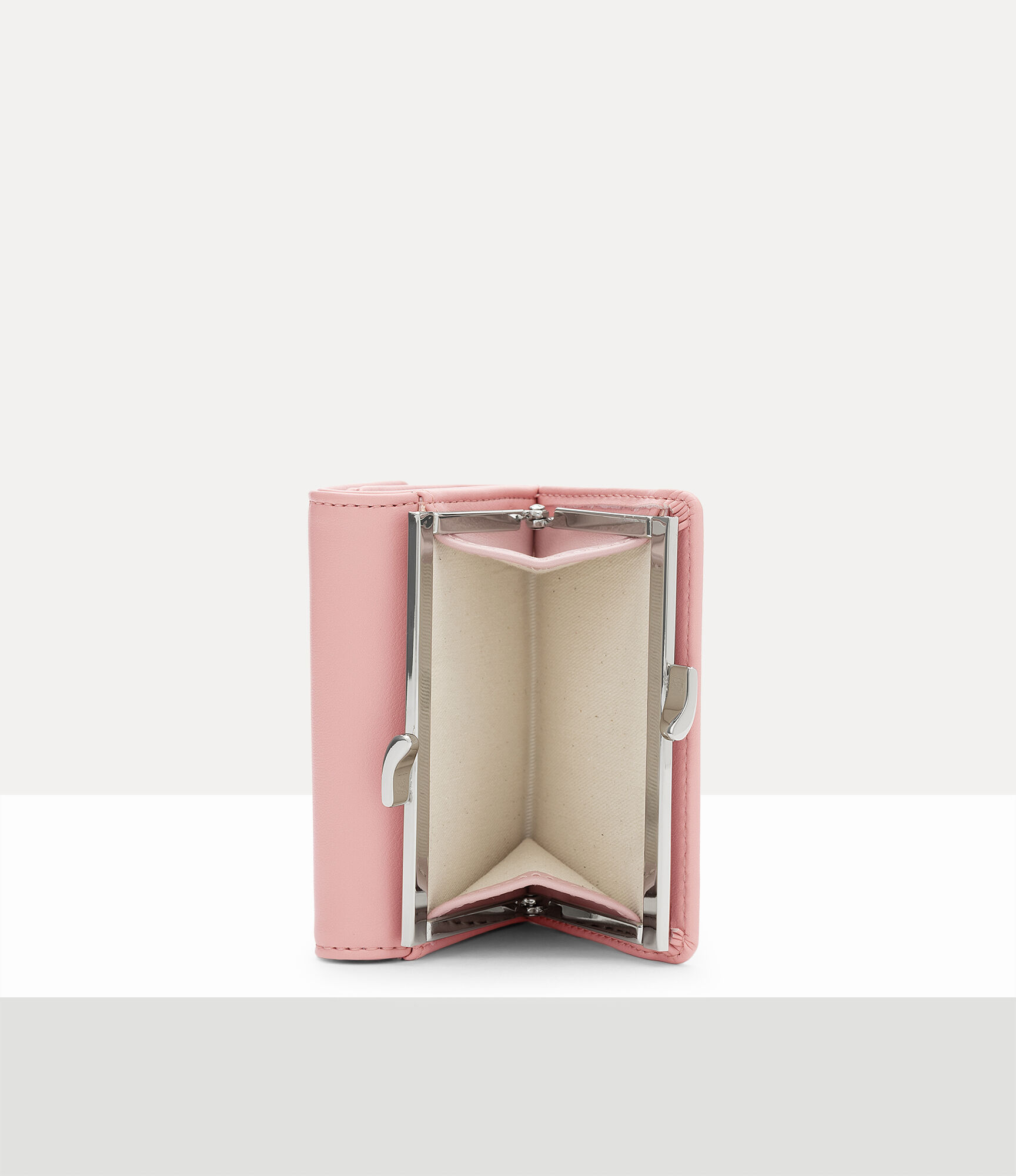 がま口スモールウォレット - -パステルピンク | Vivienne Westwood®