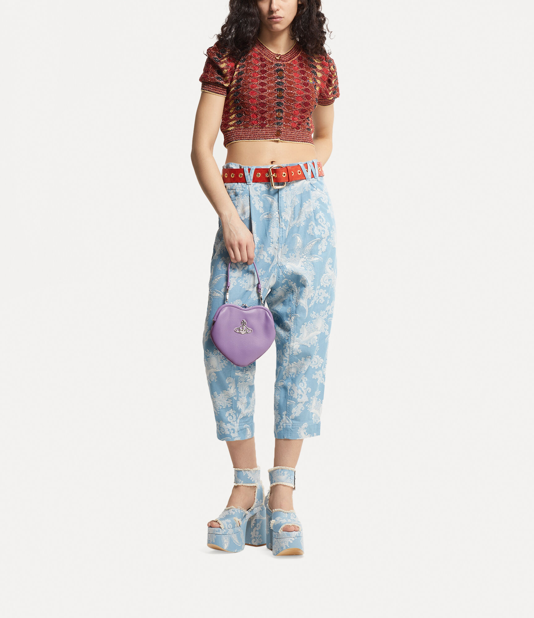 Belle Heart Frame Purse  large image number 3