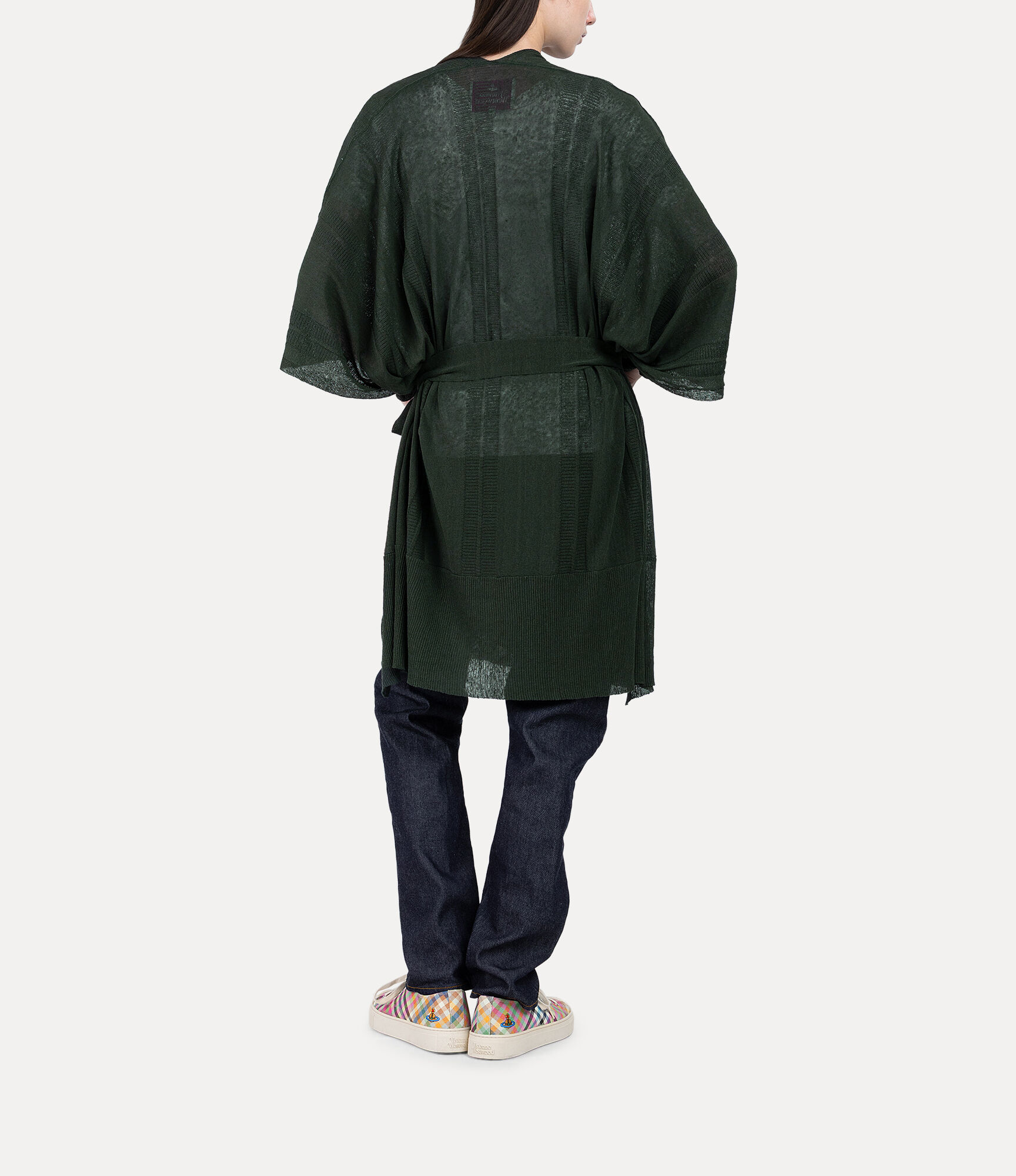 Asymmetry Knit Gown  large image number 3