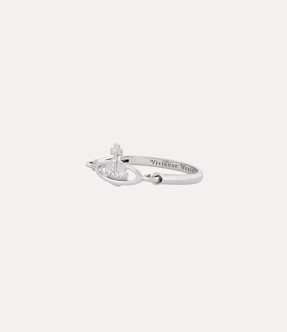 Vivienne Westwood Vendome Ring in Silver, view 4