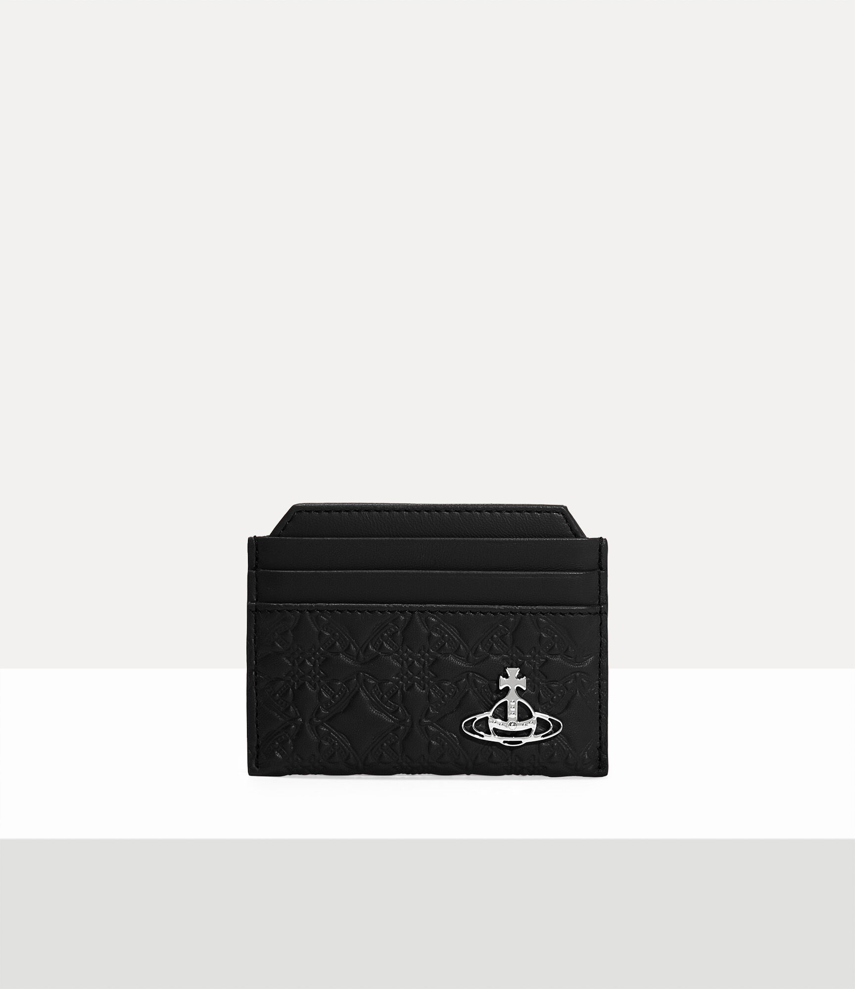 Slim Card Holder in BLACK | Vivienne Westwood®